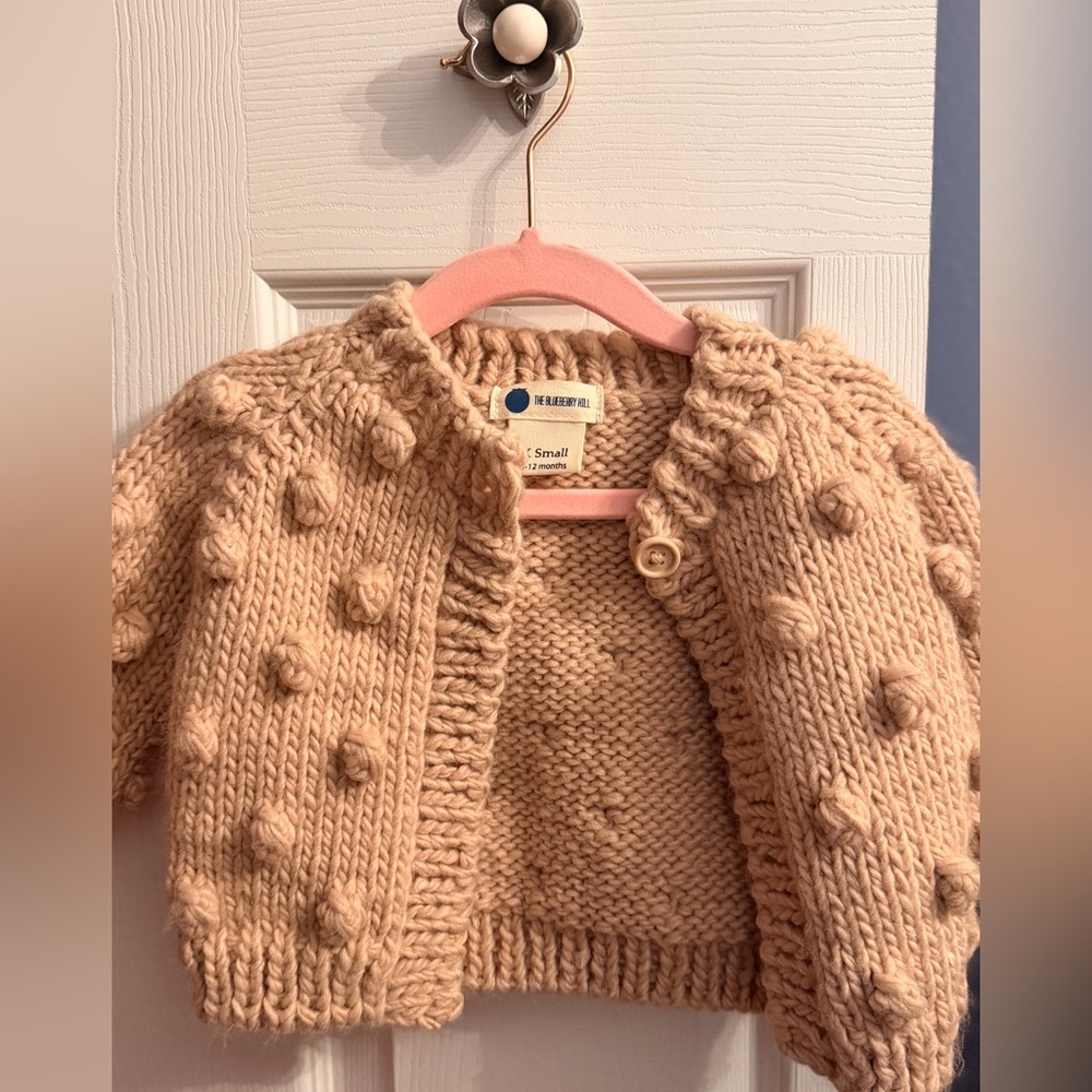 Chunky Knit Cardigan Sweater